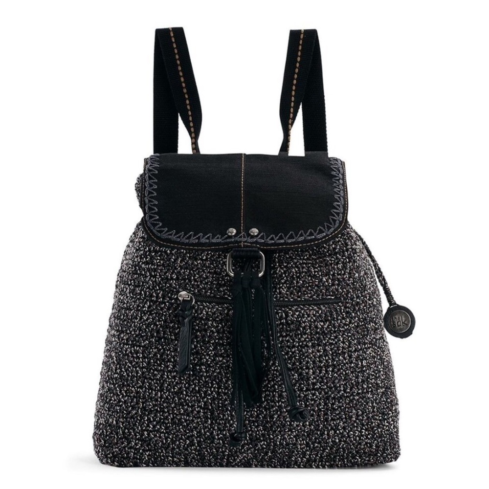 The Sak Avalon Convertible Crochet Backpack Boho